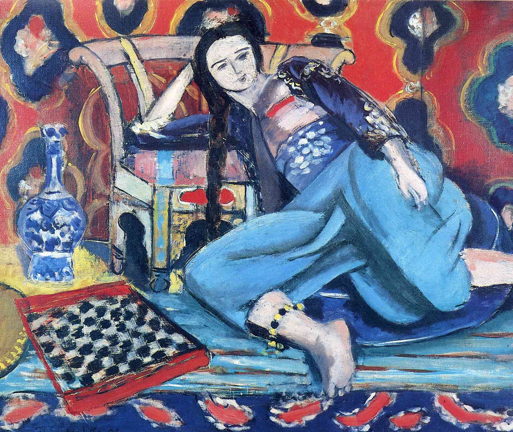Henri Matisse - Odalisque with a Turkish Chair 1928